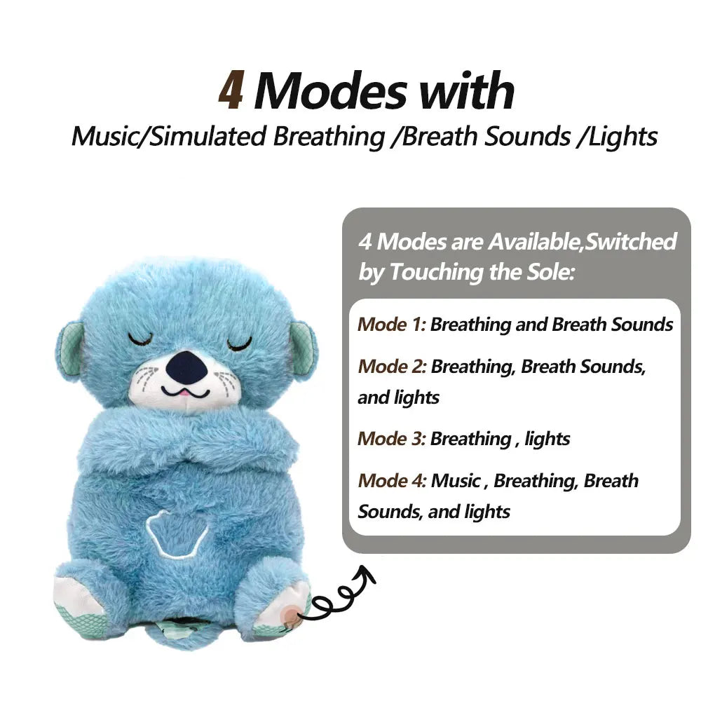 BreatheBuddie™ Otter – Snuggly Breathing Pal