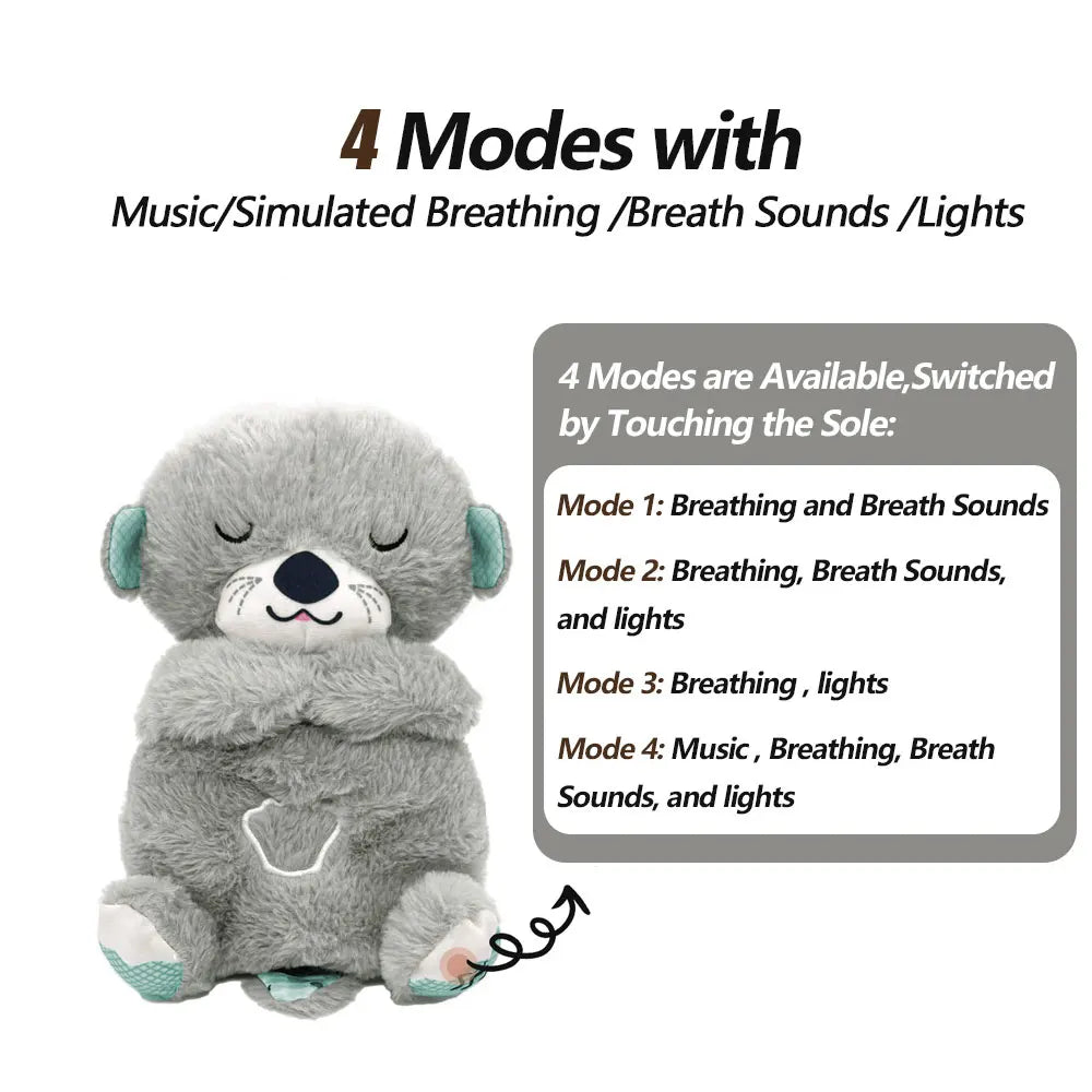 BreatheBuddie™ Otter – Snuggly Breathing Pal