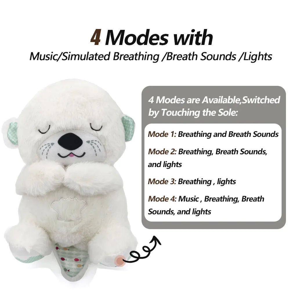 BreatheBuddie™ Otter – Snuggly Breathing Pal