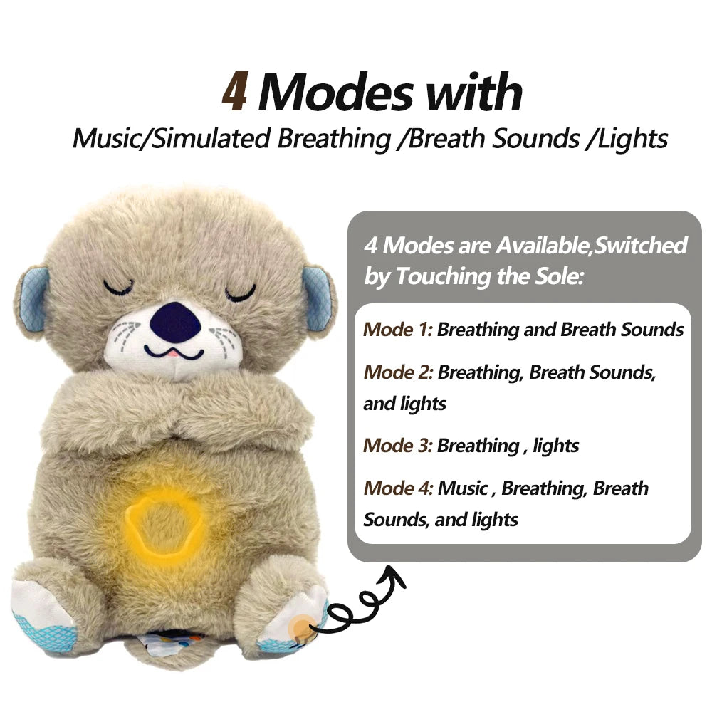 BreatheBuddie™ Otter – Snuggly Breathing Pal