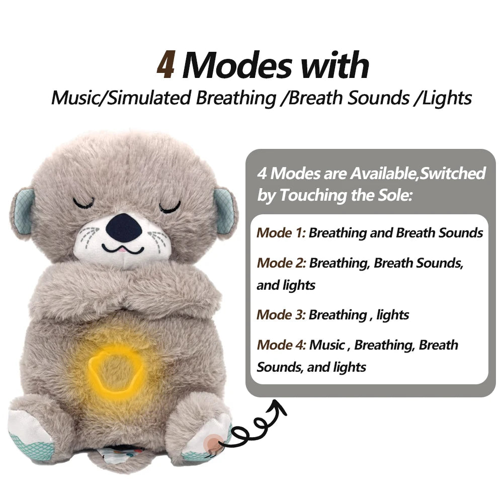 BreatheBuddie™ Otter – Snuggly Breathing Pal