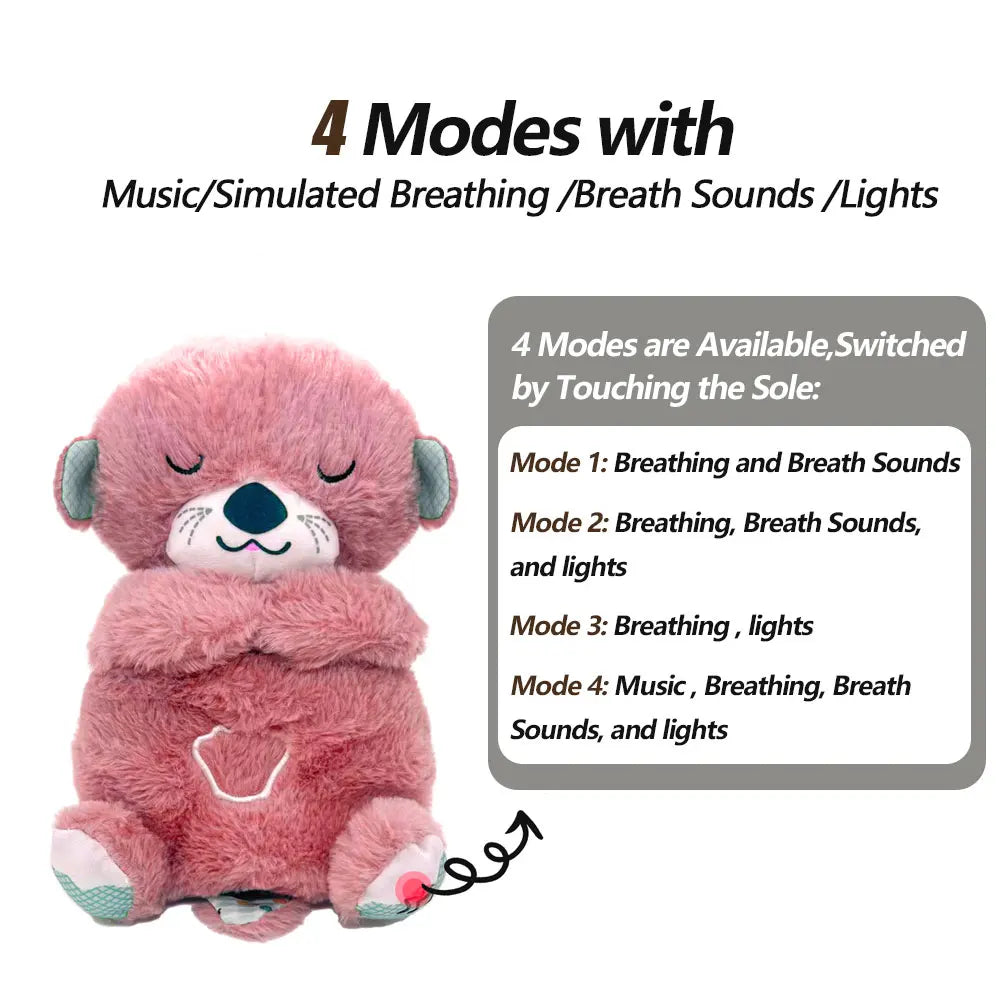 BreatheBuddie™ Otter – Snuggly Breathing Pal