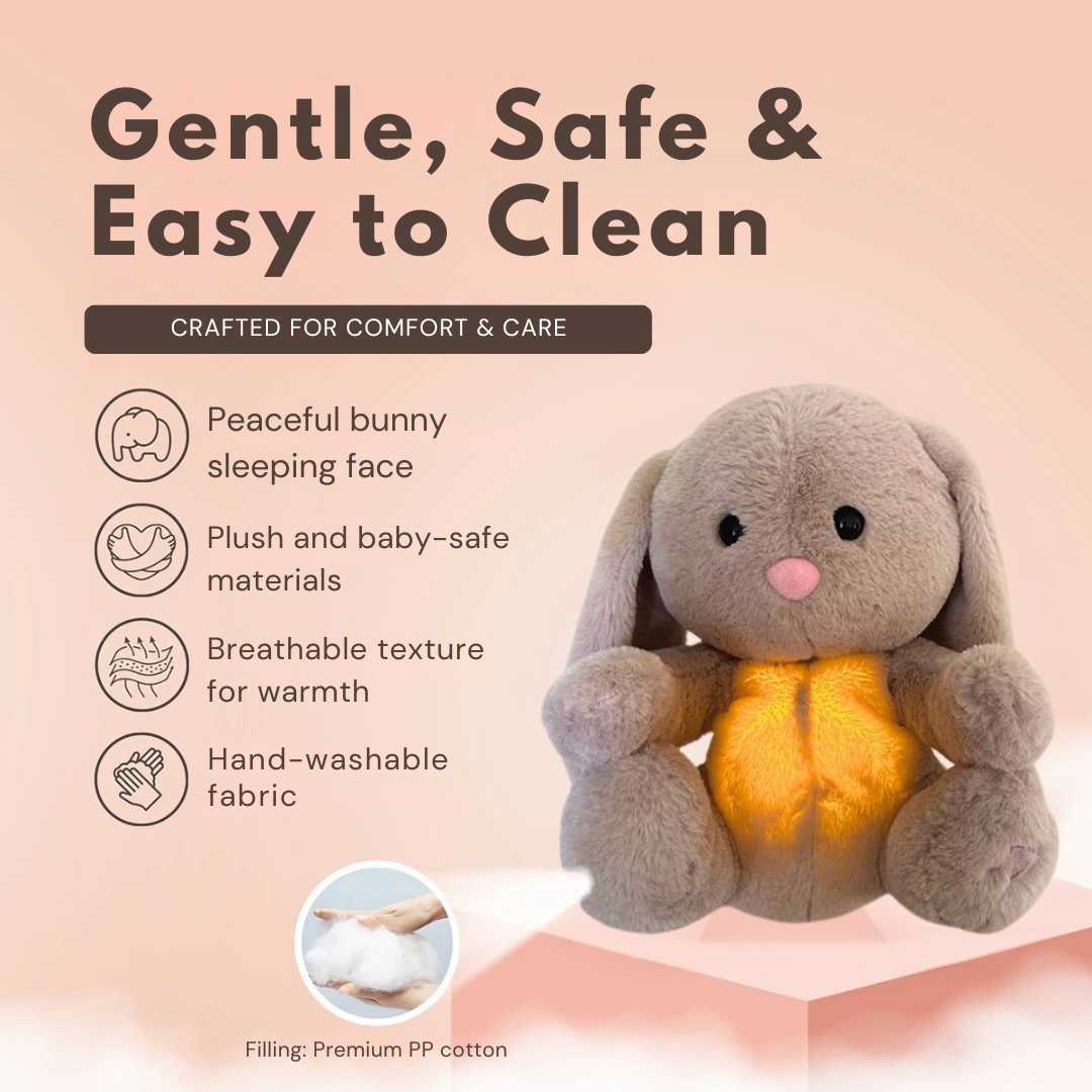 BreatheBuddie™ Bunny – Breathing Bedtime Buddy