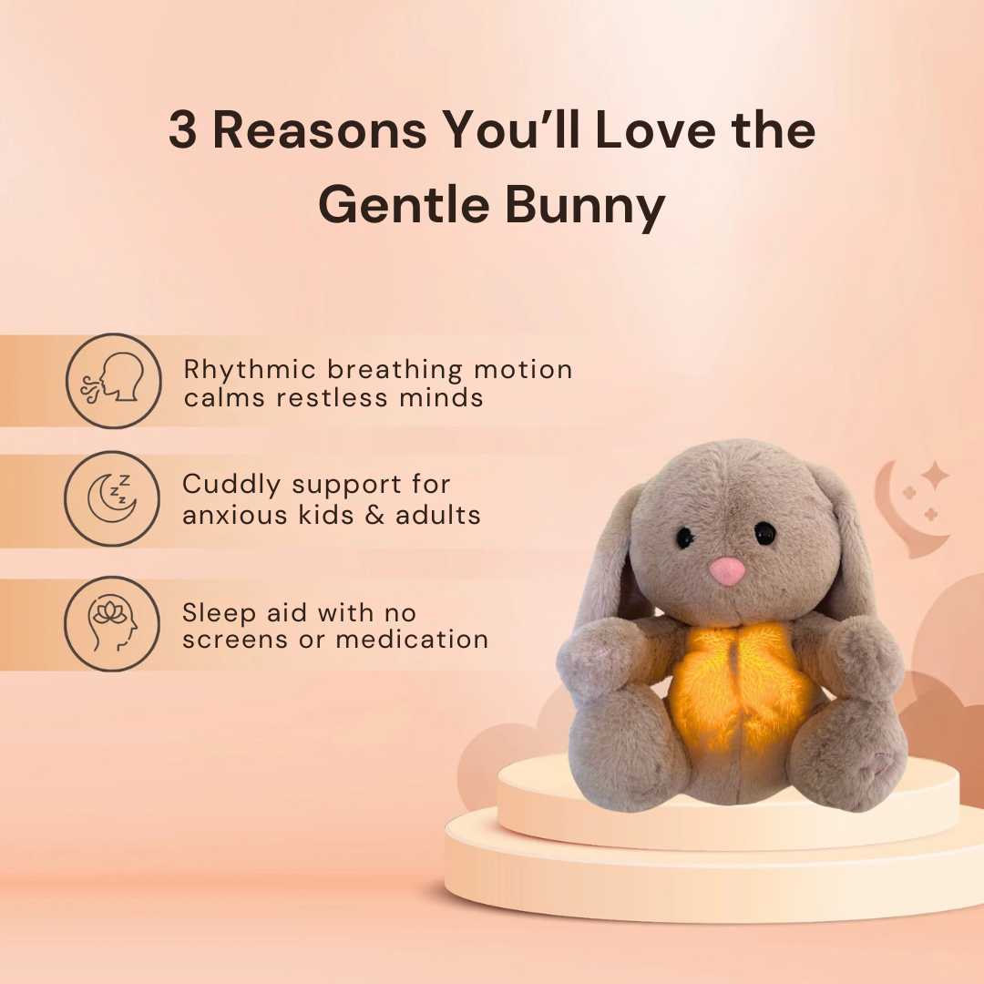 BreatheBuddie™ Bunny – Breathing Bedtime Buddy