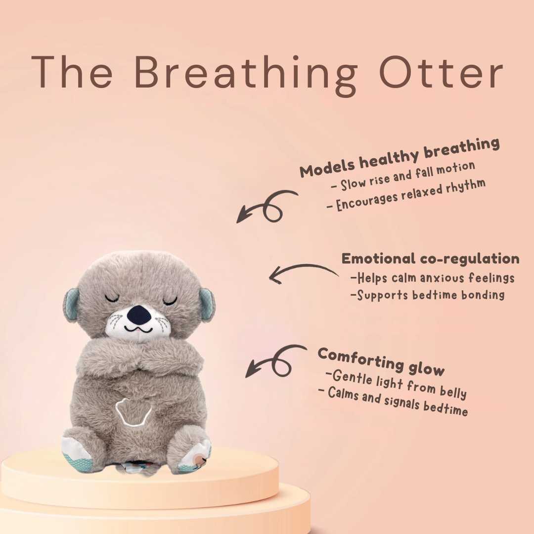 BreatheBuddie™ Otter – Snuggly Breathing Pal