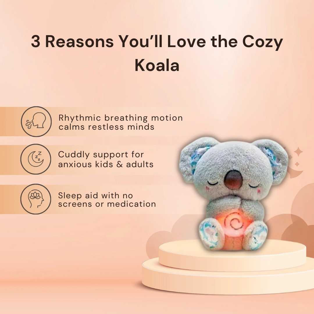 BreatheBuddie™ Stress-Relief Koala Plush