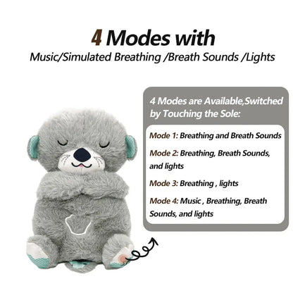 BreatheBuddie™ Otter – Snuggly Breathing Pal
