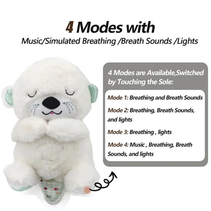 BreatheBuddie™ Otter – Snuggly Breathing Pal