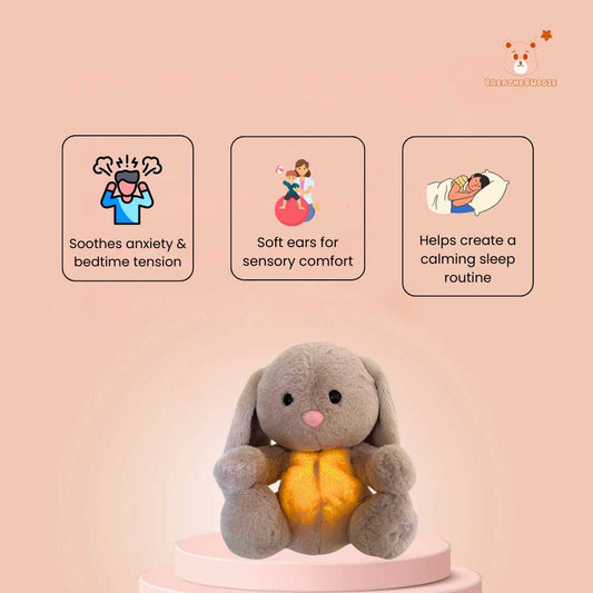 BreatheBuddie™ Bunny – Breathing Bedtime Buddy