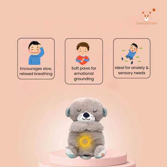 BreatheBuddie™ Otter – Snuggly Breathing Pal